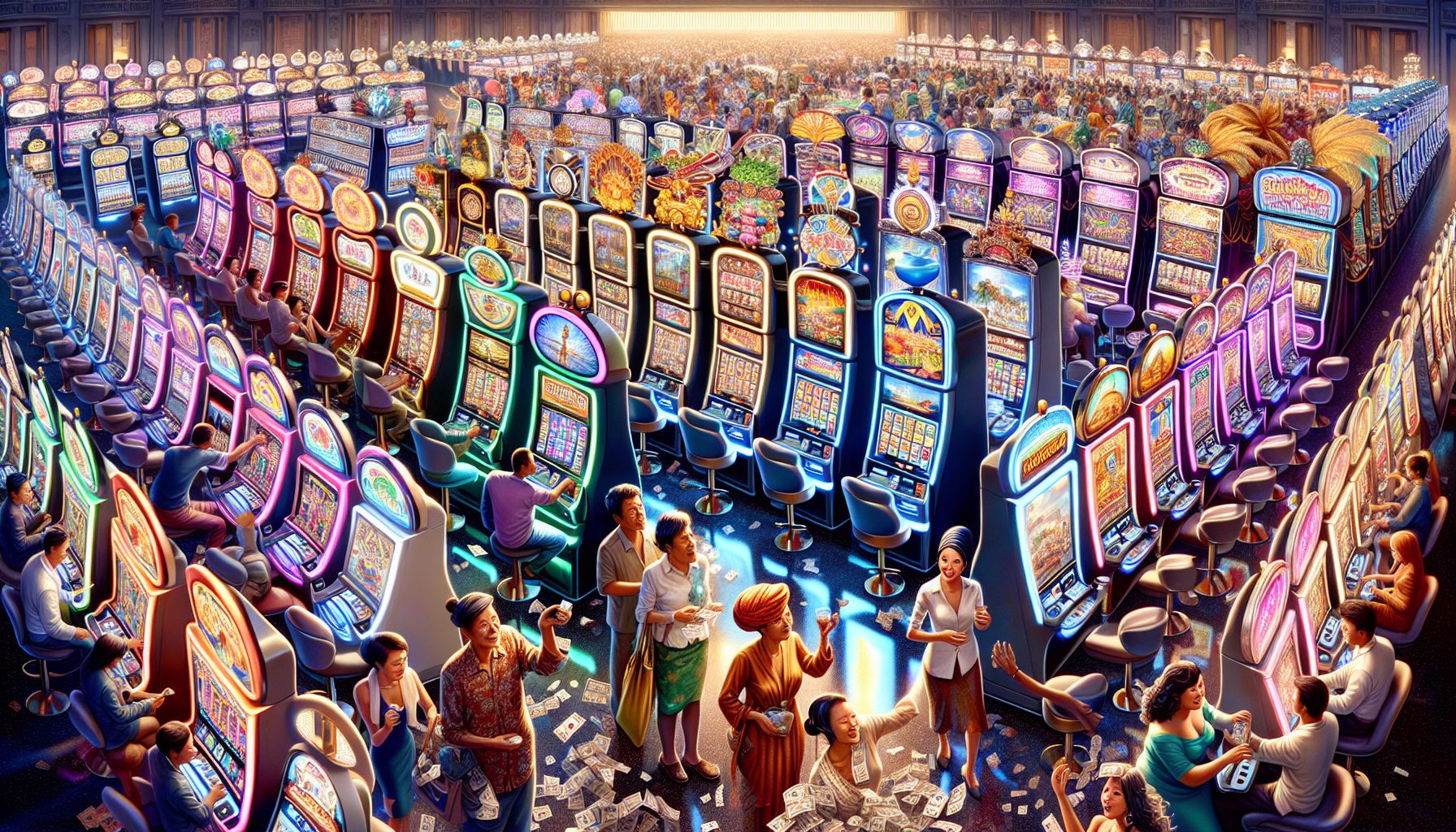 The Rising Popularity of Slot Machines in Indonesia
